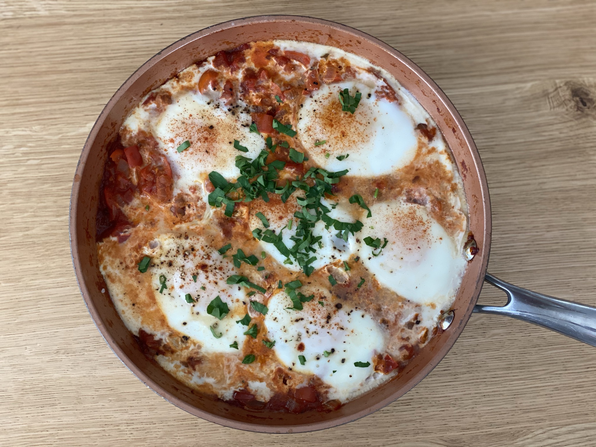 Shakshuka – Eggs in Tomato Sauce