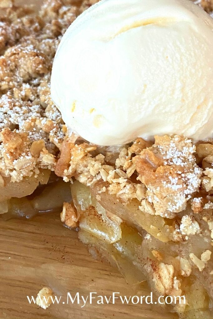 Healthy Apple crisp