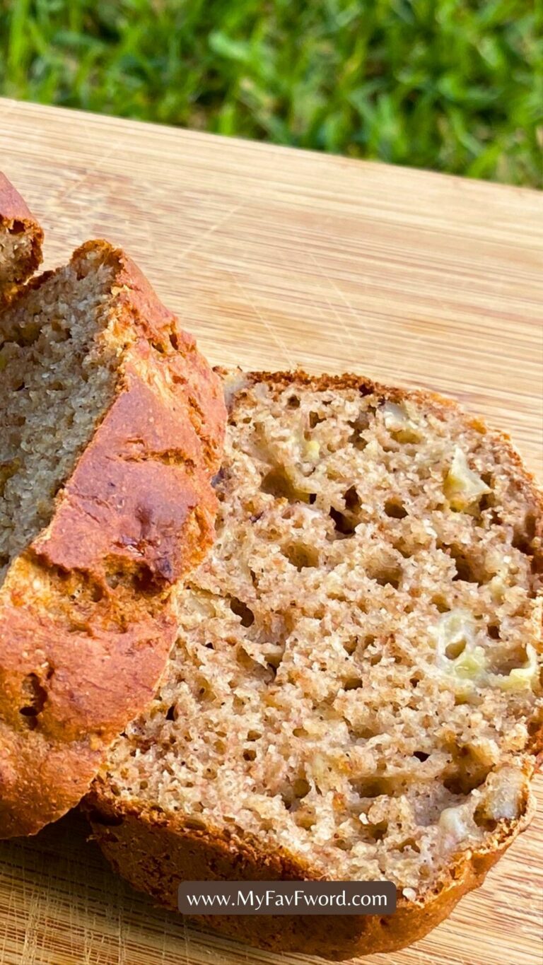 low sugar banana bread