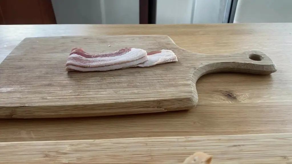bacon for high protein omelet