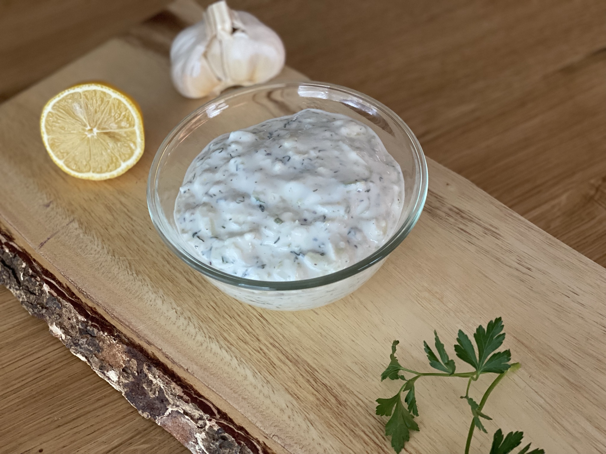 Tzatziki Sauce with Greek Yogurt