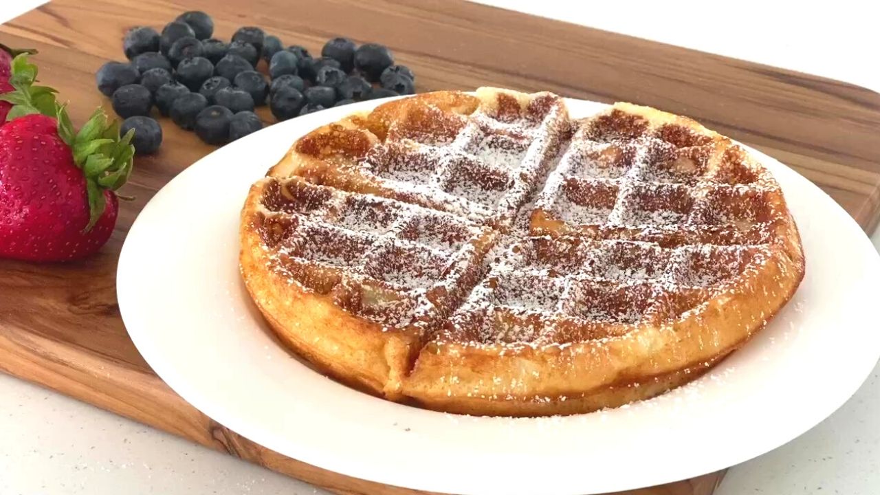 Belgian Waffles with Buttermilk