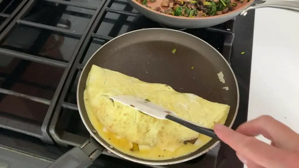 fold omelet
