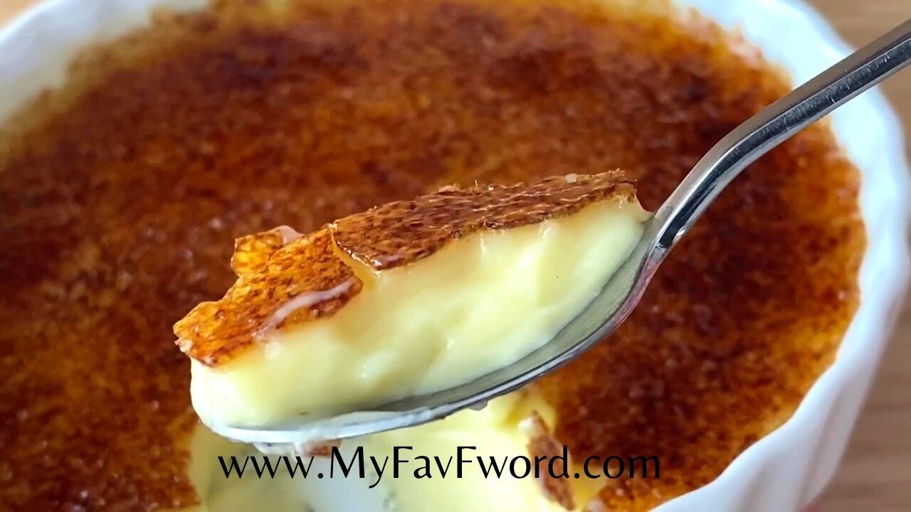 Creme Brulee Recipe – creamy with crunchy top