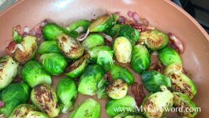 brussel sprouts browning