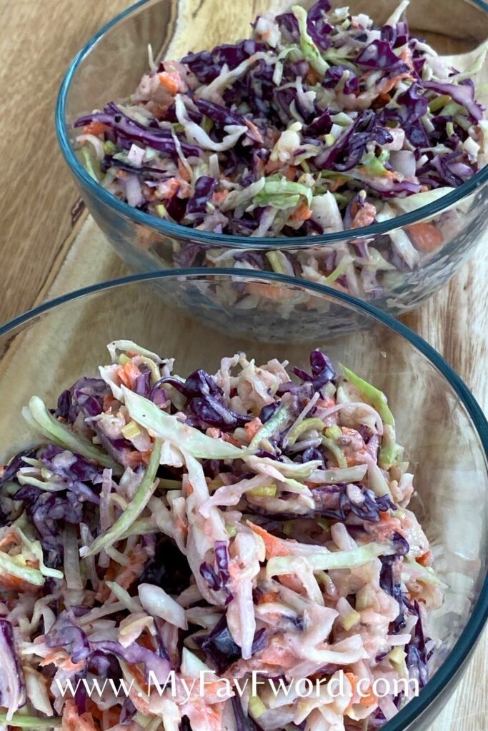 low calorie coleslaw