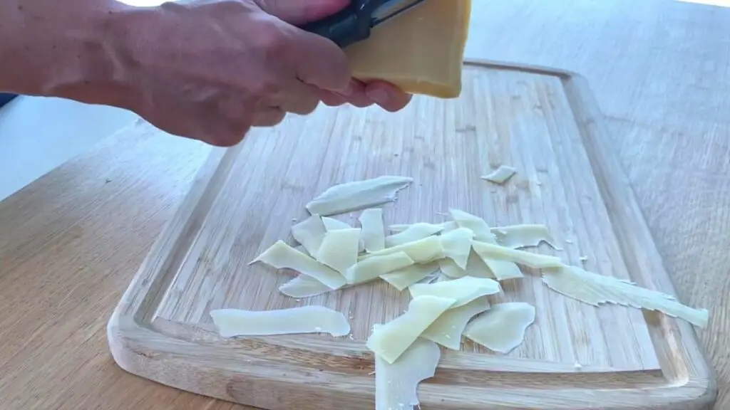 shave parmesan