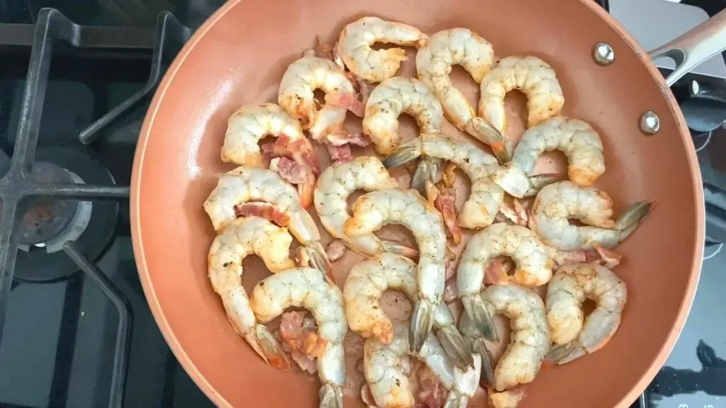 sautee shrimp