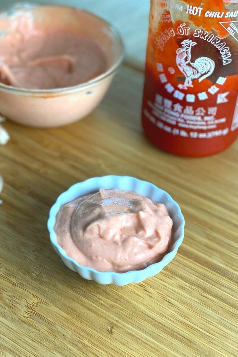 Low Calorie Sriracha Aioli without Mayo My Favorite F Word