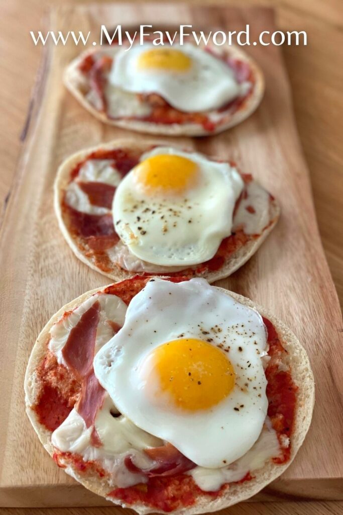 healthy breakfast pizza