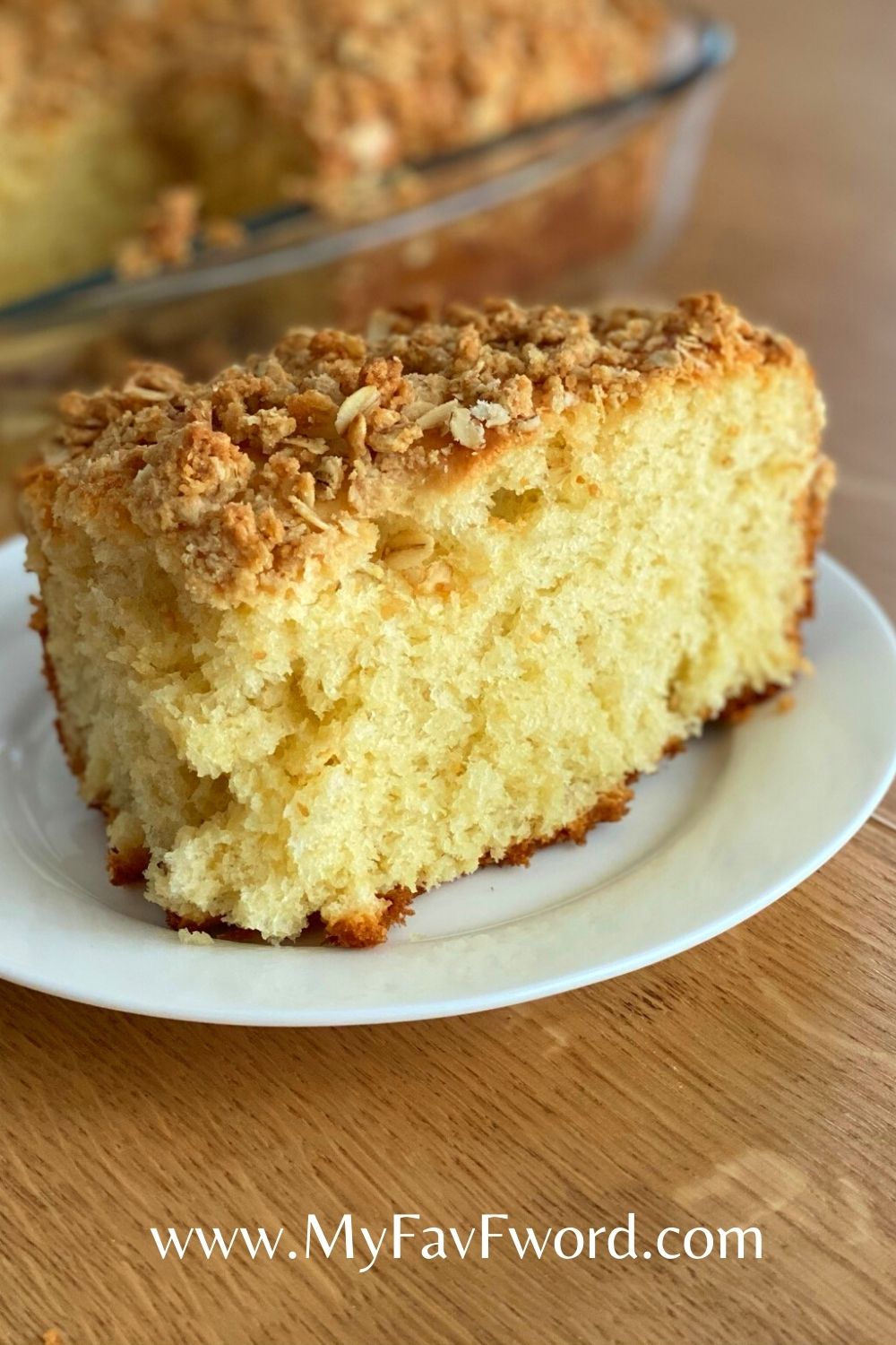 polish yeast cake crumble topping