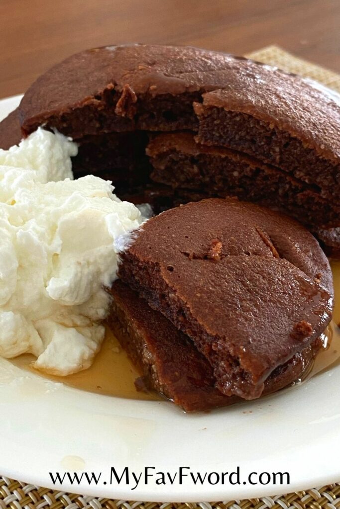 chocolate protein pancakes