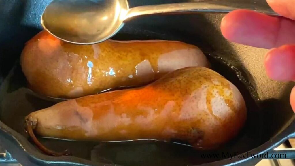 baste baked pears