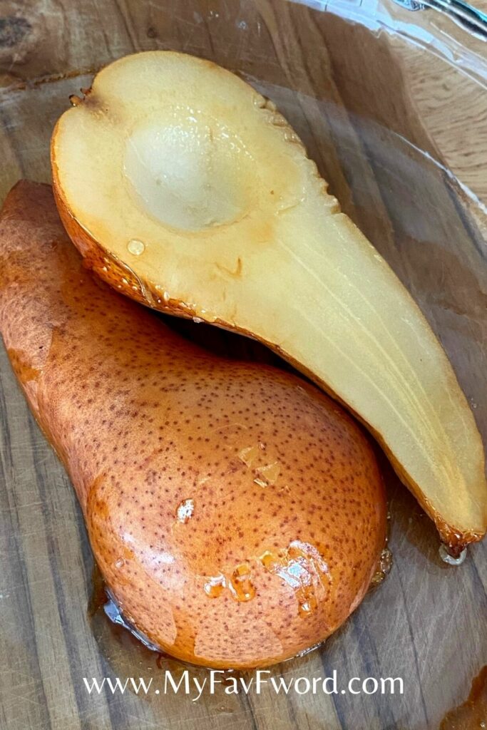 baked pears