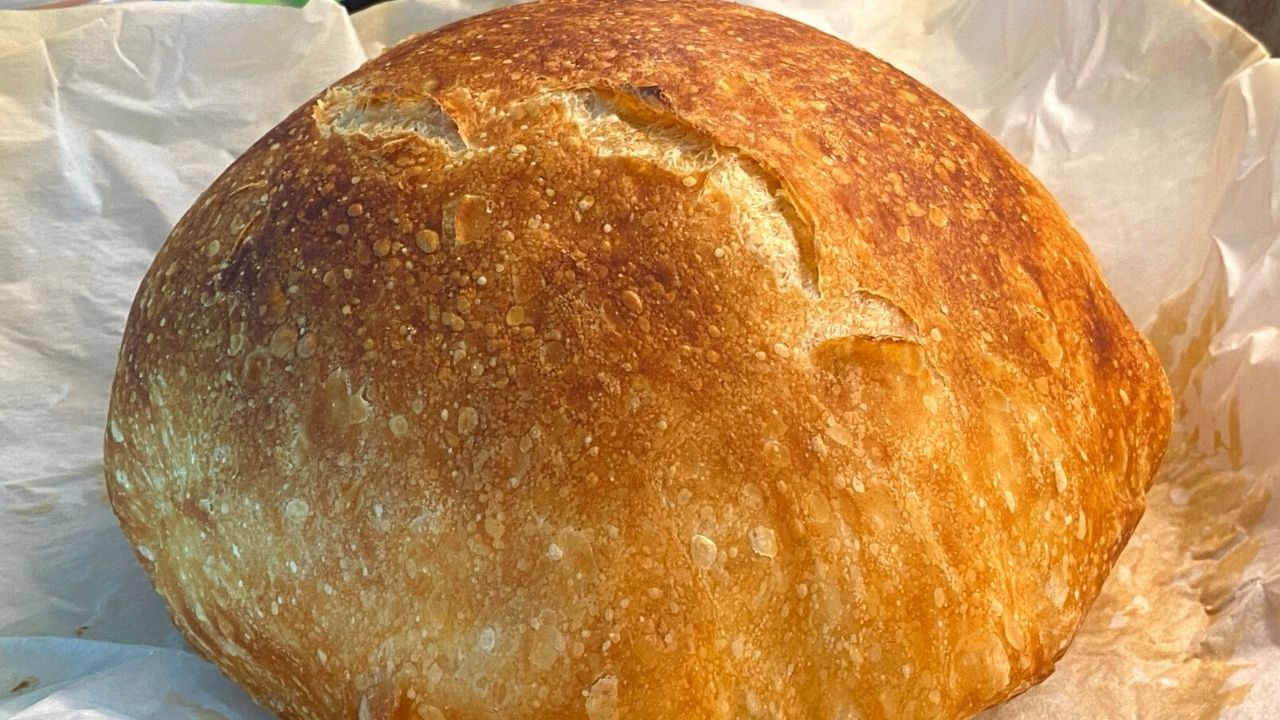 Overnight No Knead Bread