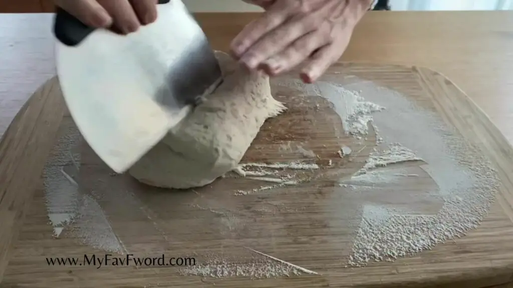 fold dough few times