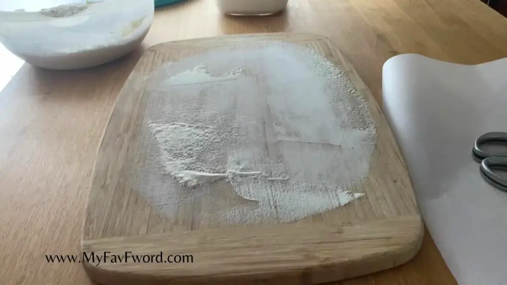 flour the surface