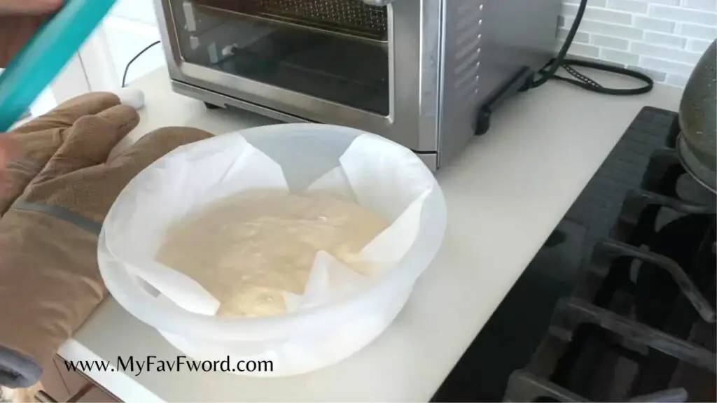 dough ready to bake no knead bread