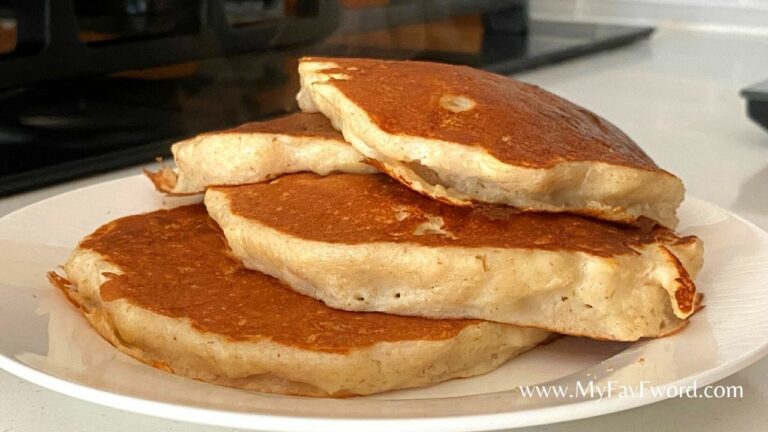 healthy apple pancajes