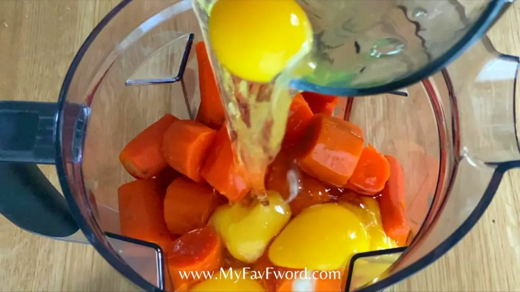 eggs for carrot souffle