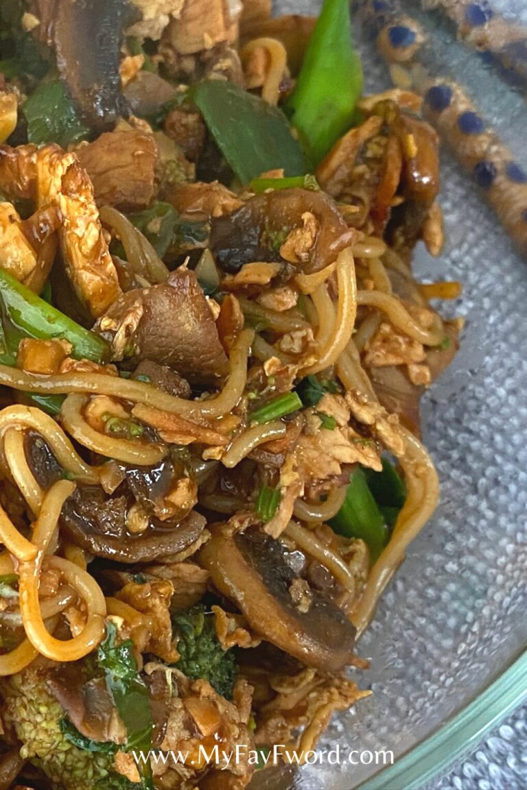 Healthy Ramen Stir Fry - Leftovers Recipe - My Favorite F Word