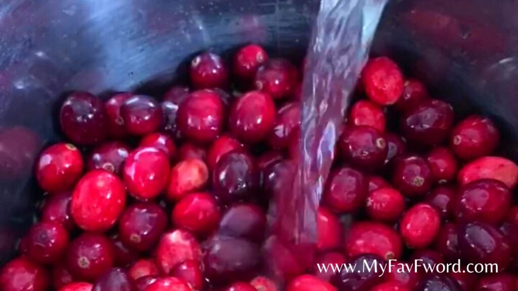 low sugar cranberry sauce