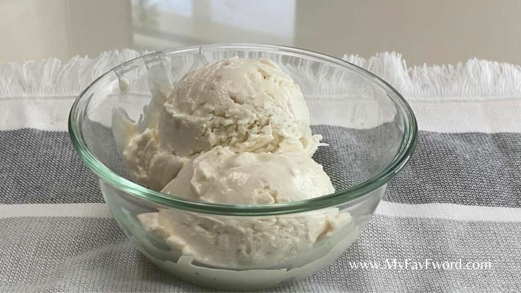 healthy homemade ice cream