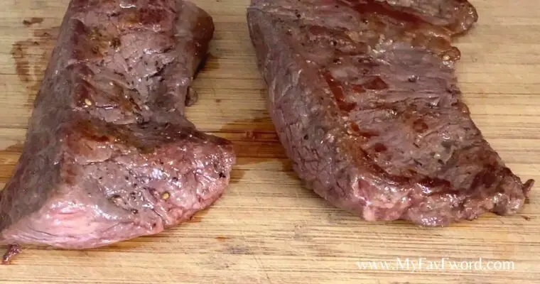 How to cook steak in a pan without butter or oil