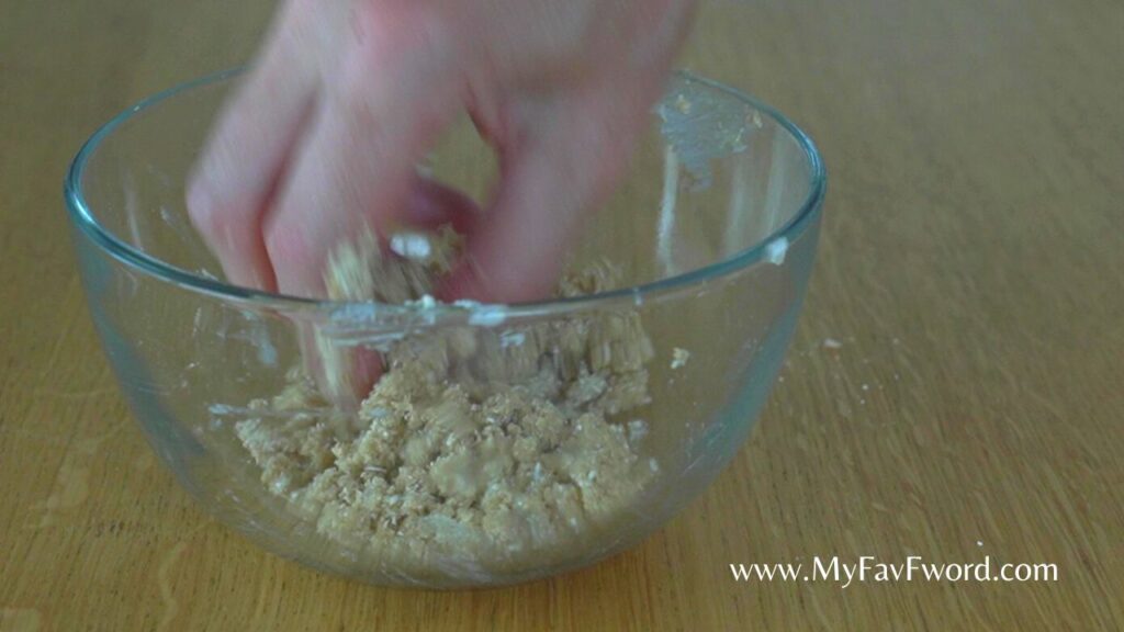 crumble crisp topping