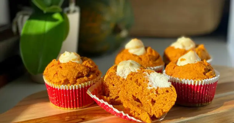 pumpkin cheese muffins