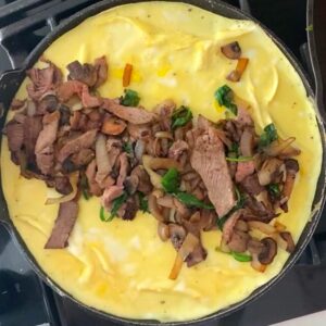 high protein omelette