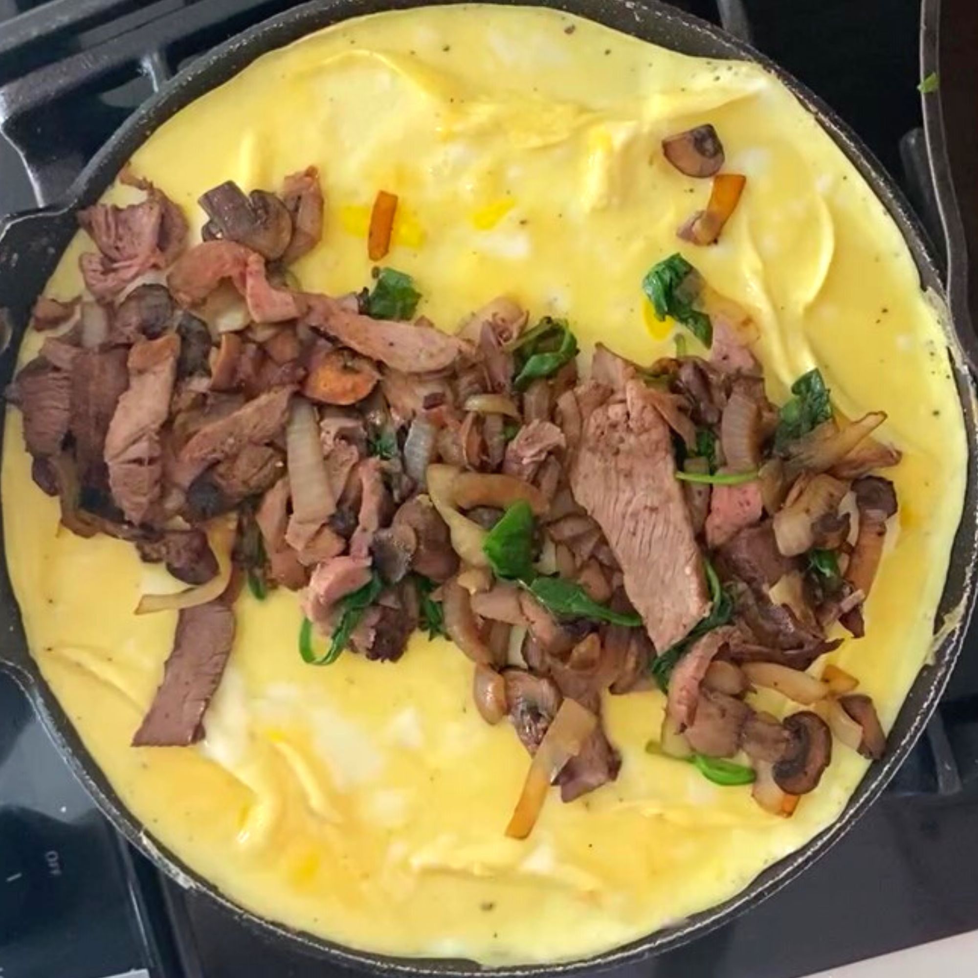high protein omelette