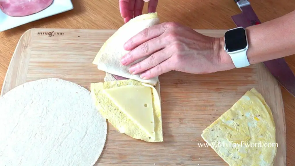 folding tortilla