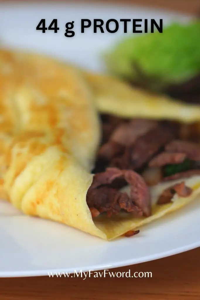 high protein omelette