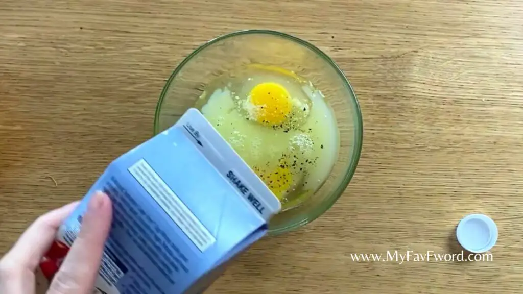 2 eggs and egg whites
