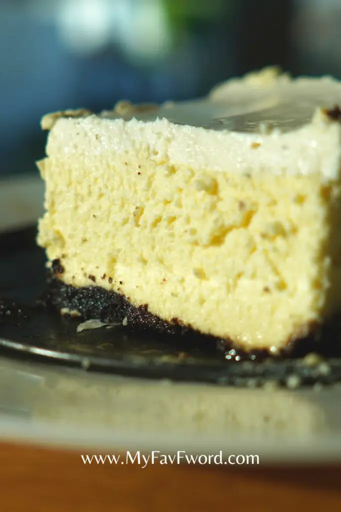 High Protein Low calorie cheesecake