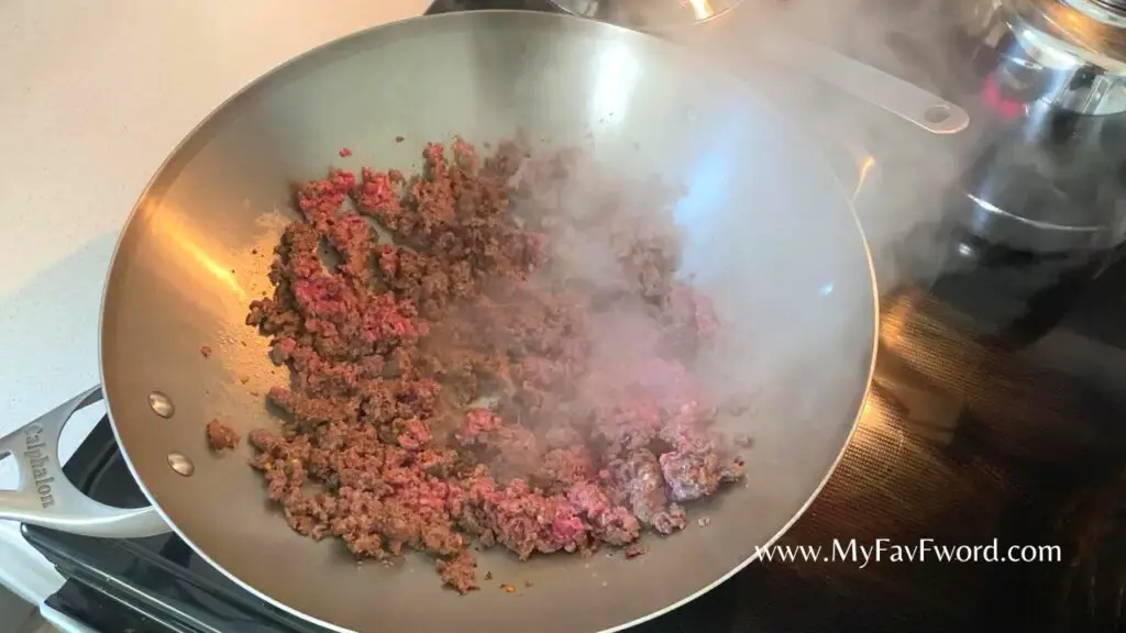 ground beef for beef stifry 