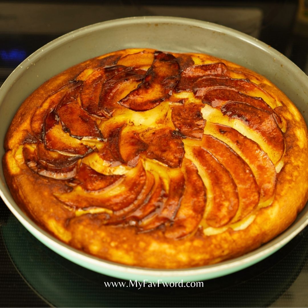 Sweet Start to the Day: Caramelized Apple Protein Dessert