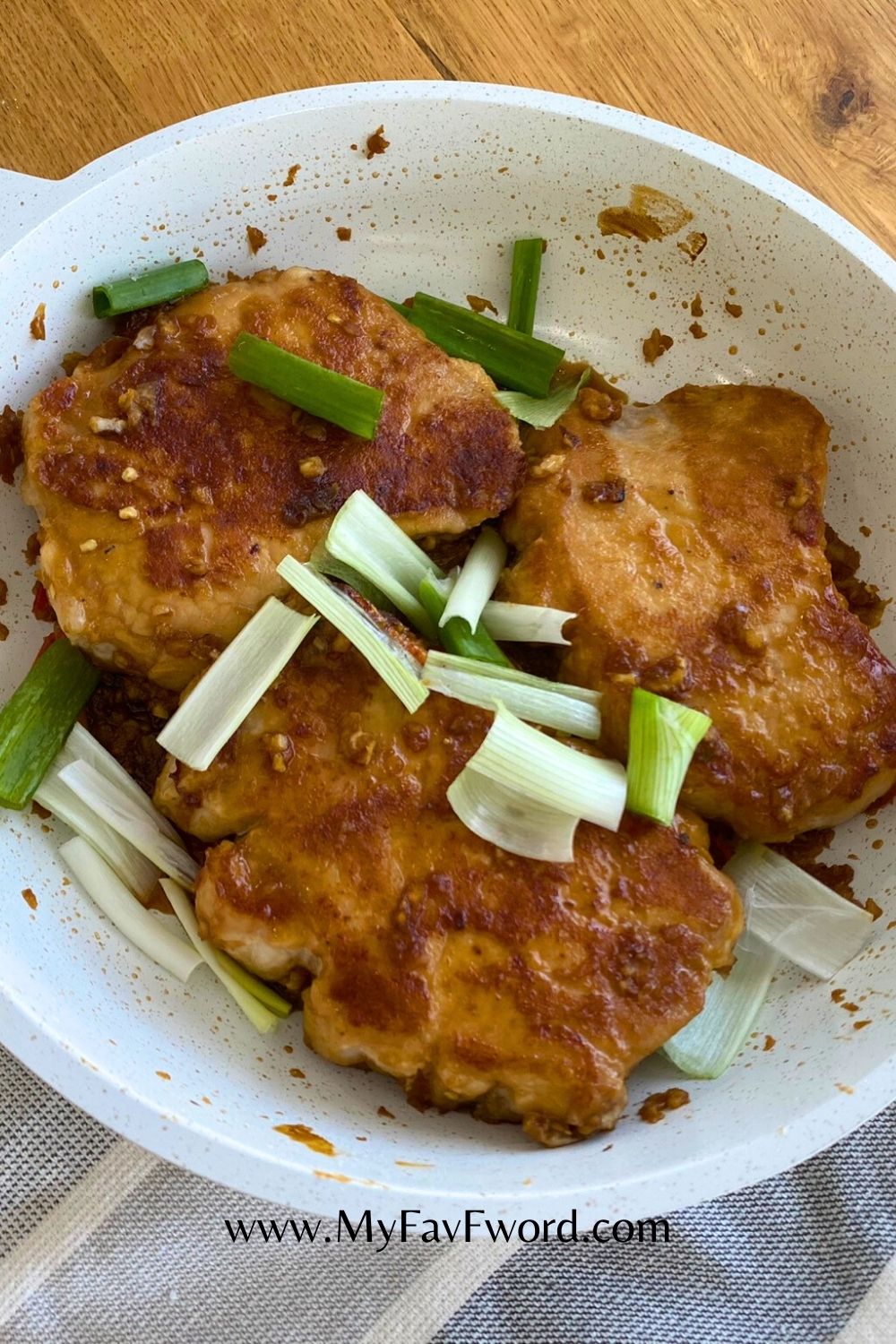 High Protein Meals: Korean Style Pork Chops