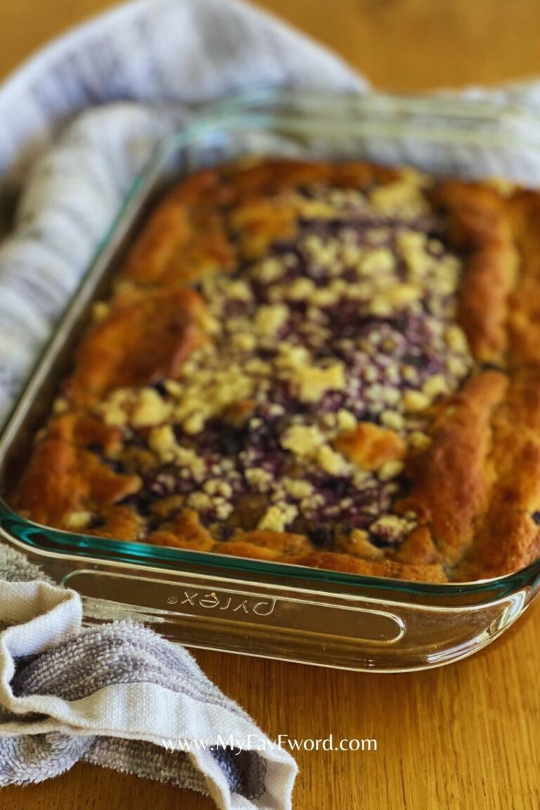 low sugar blueberry cake