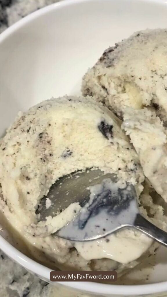 healthy oreo ice cream