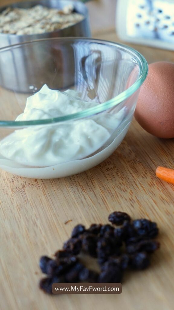 carrot apple oat cake ingredients