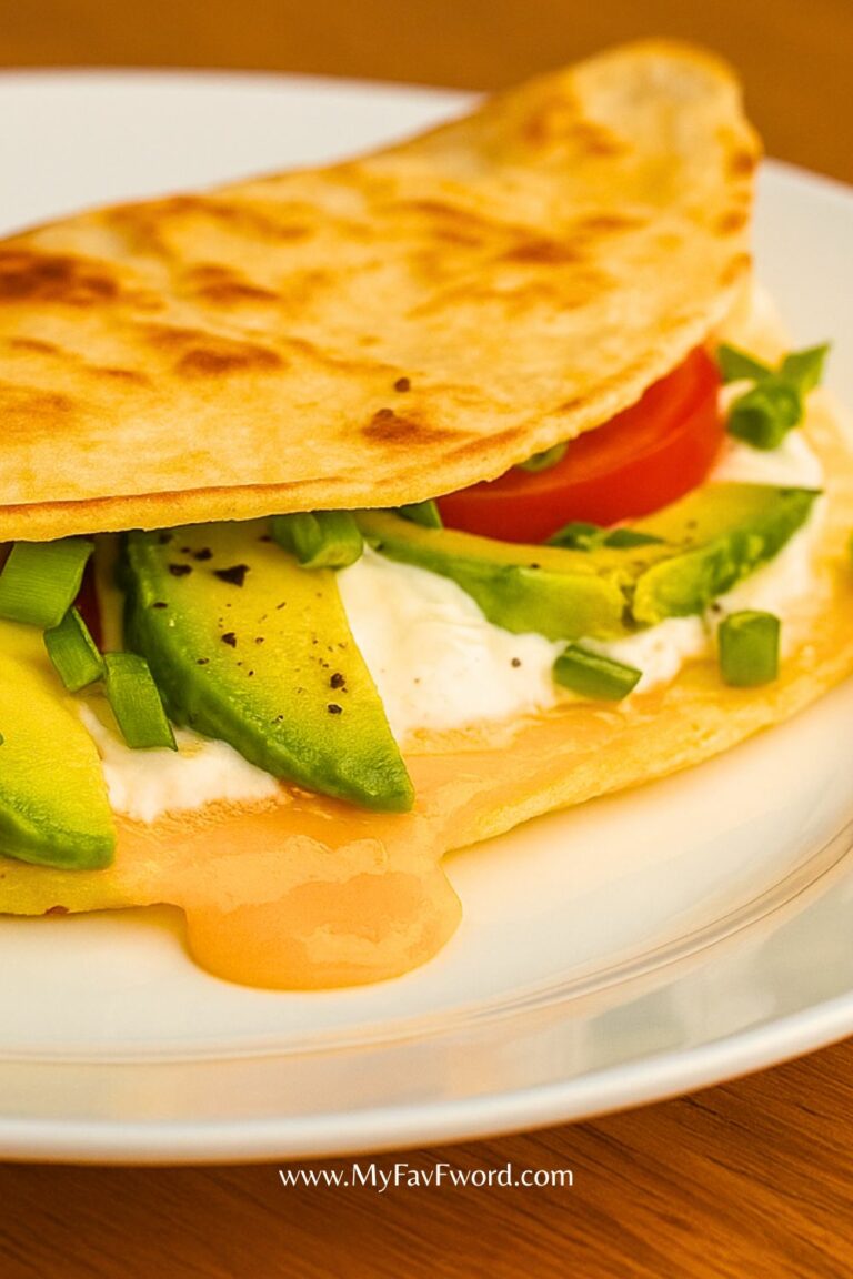 high protein breakfast quesadilla