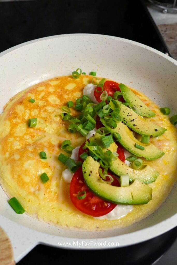 high protein breakfast quesadilla