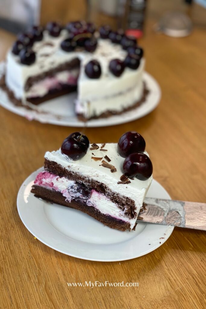 healthy black forest cake