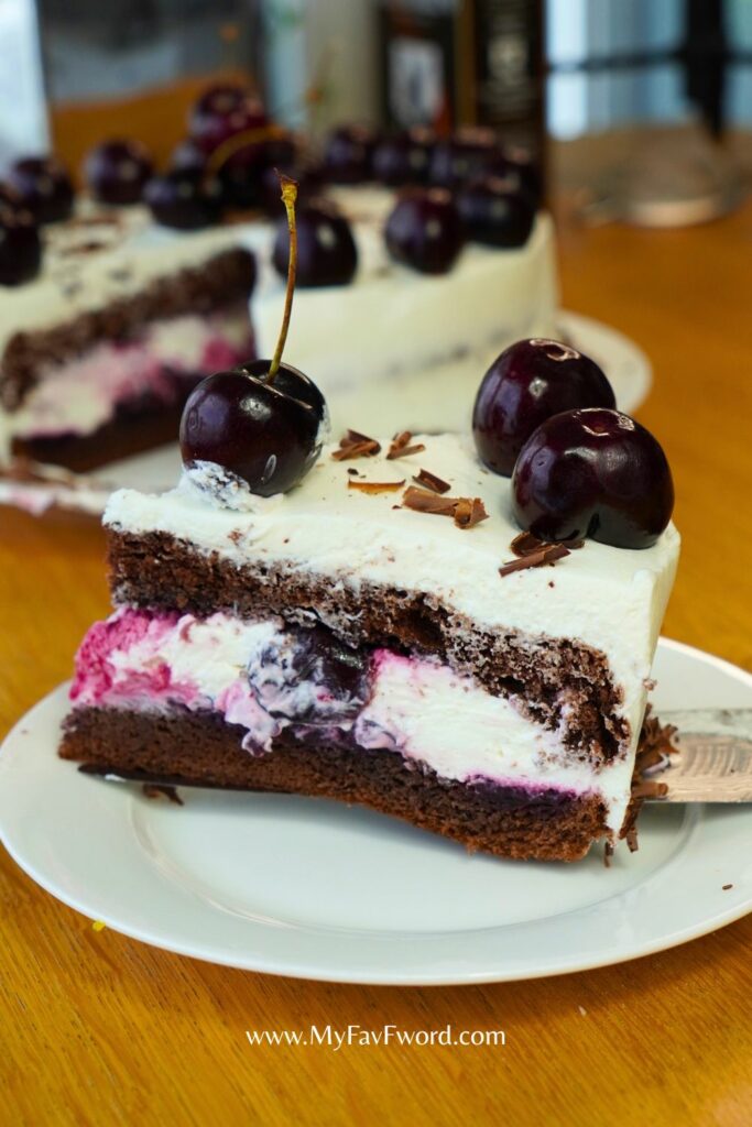 healthy black forest cake