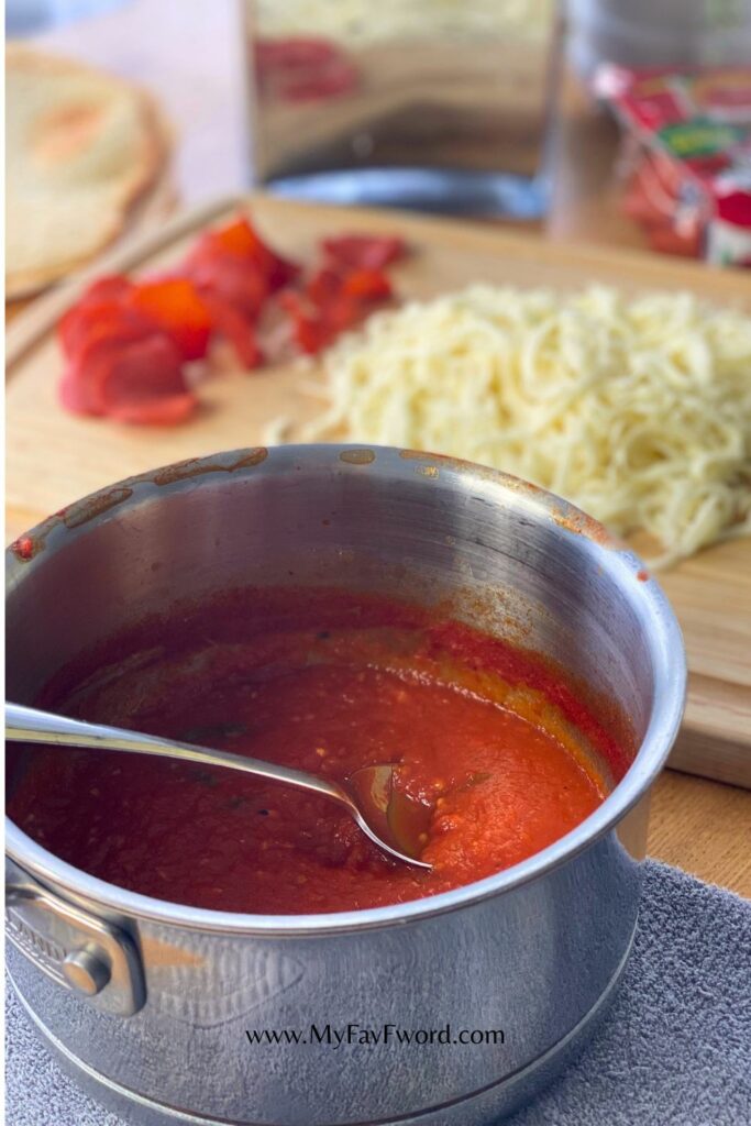 Tomato sauce for High Protein Pizza