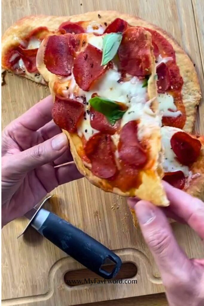 High Protein Pizza with Greek Yogurt Crust